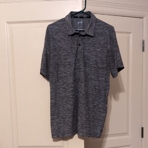 Mens FLX Lixury Soft Wander Polo Grey